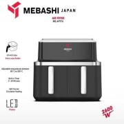 سرخ کن دوقلو بدون روغن مباشی مدل ME-AF976