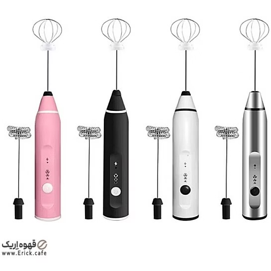 همزن شارژی سه سر USB